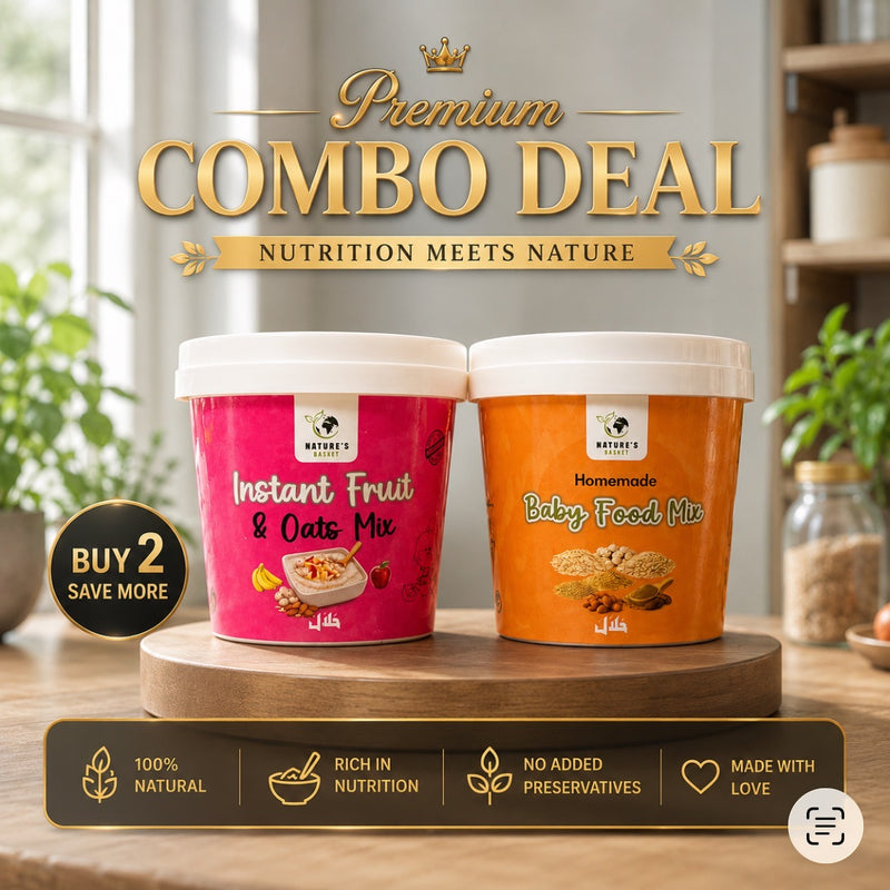 🎁 Baby Deal 3 - Complete Monthly Organic Nutrition Package