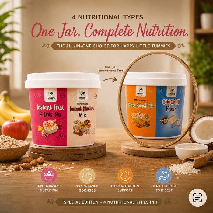 🎁 Baby 4-in-1 Deal - Complete Organic Nutrition & Growth Package