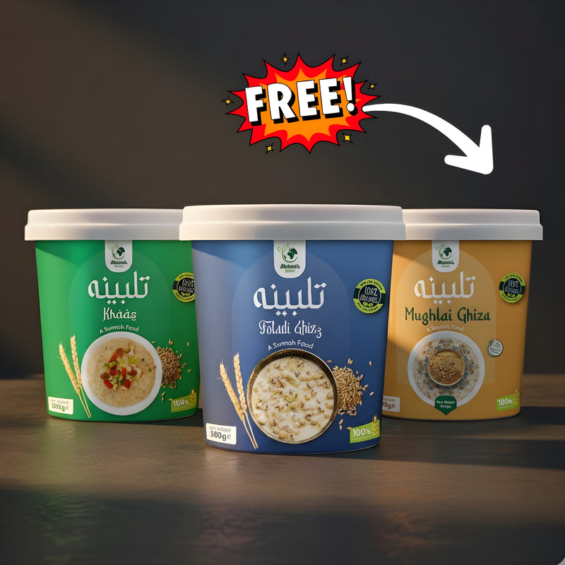 Signature Deal 2 kg talbina With FREE Mughlai Ghizah Punjeeri